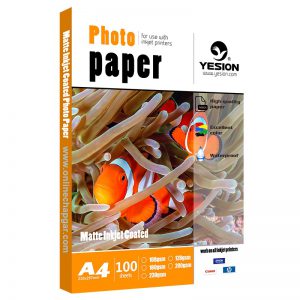 کاغذ 200 گرم مات یسان