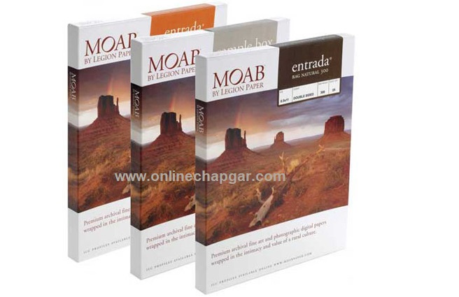 کاغذ گلاسه موآب 210 گرم انلاین چاپگر