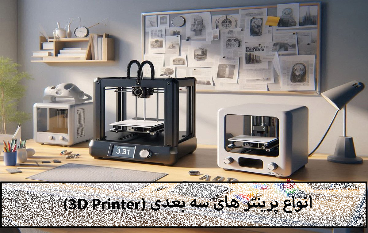 انواع پرینتر های سه بعدی (3D Printer)